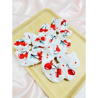 Scrunchie Dây Buộc tóc- chun cột tóc vải (ảnh thật) - nhiều mẫu