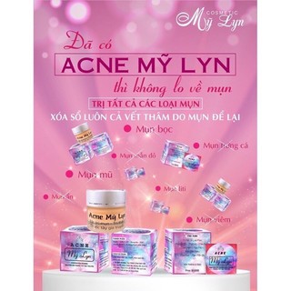 Kem acne mỹ lyn