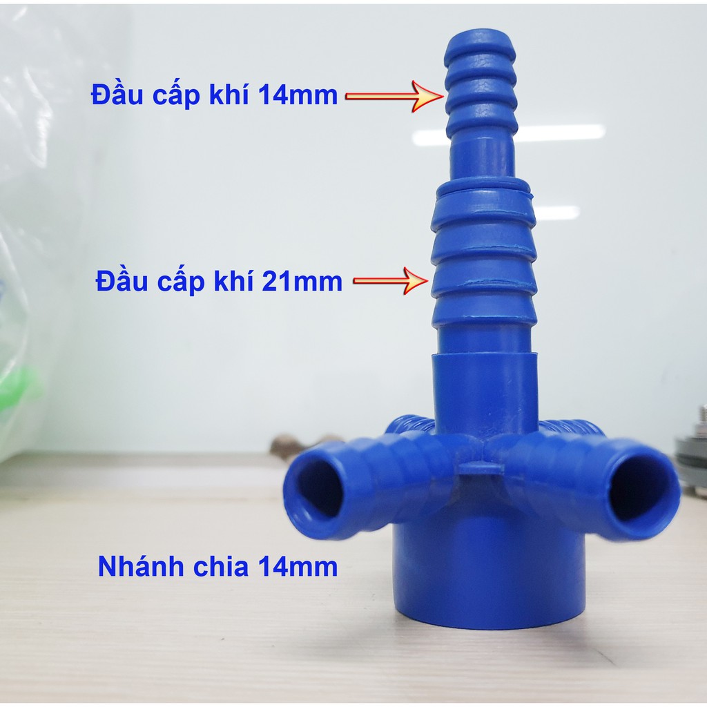 Vỉ chia Oxy 4 nhánh 14-21