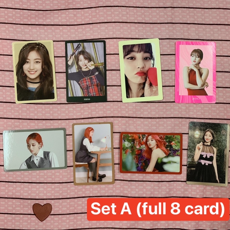 Card album chính hãng thành viên nhóm TWICE
