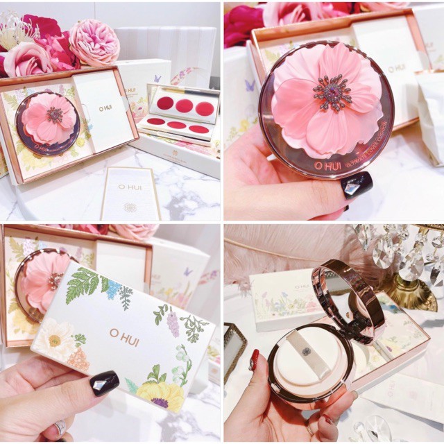 ( GIÁ YÊU THƯƠNG 20/10 ) Set cushion Ohui hoa limited 2020