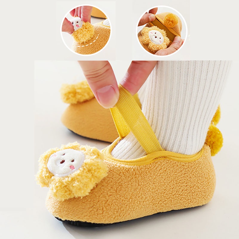 Tất hài cho trẻ em tất lười chống trượt cho bé  vớ đi trong nhà QS SOK014
