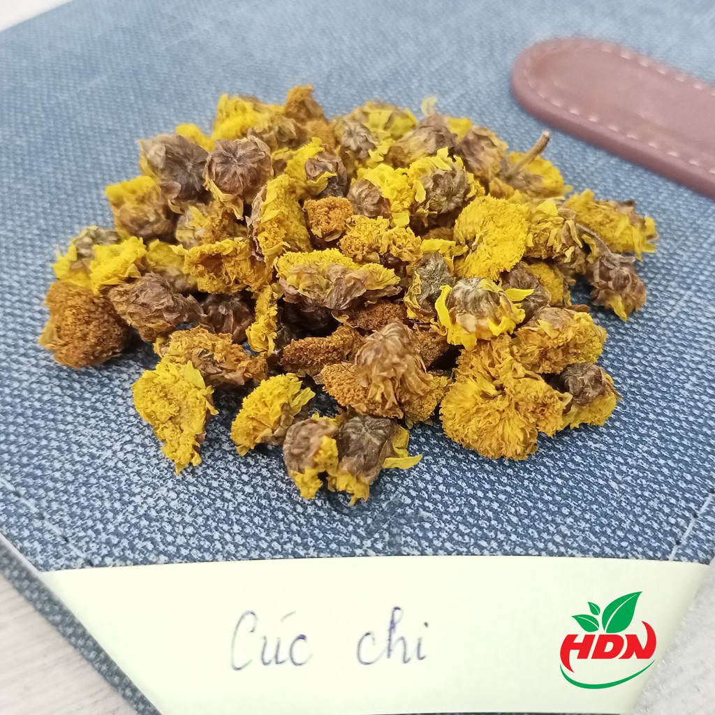 Cúc Chi Sấy HDN Trà Hoa Cúc Vàng Sấy Khô Nguyên Bông Hàng Sấy Điện Túi Zip 100gr
