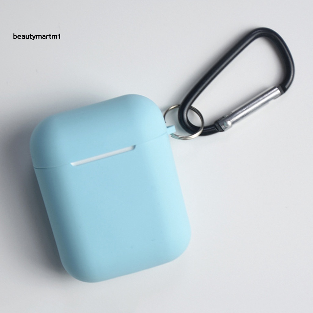 Vỏ Đựng Bảo Vệ Hộp Sạc Tai Nghe Airpods 1 / 2 Bằng Silicone
