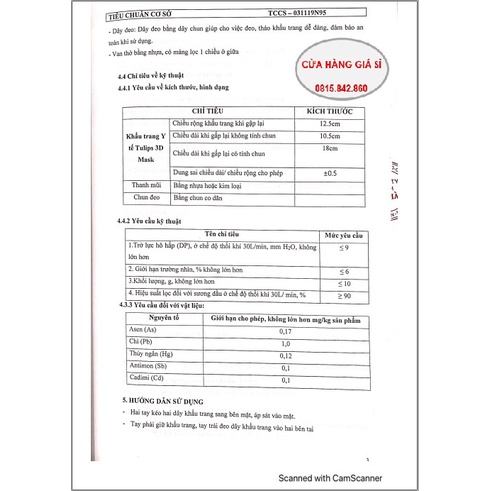 [Combo 2 cái] Hàng Chính Hãng Khẩu Trang y tế 3D TULIPS N95 9001VH - Có Van 1 chiều | BigBuy360 - bigbuy360.vn