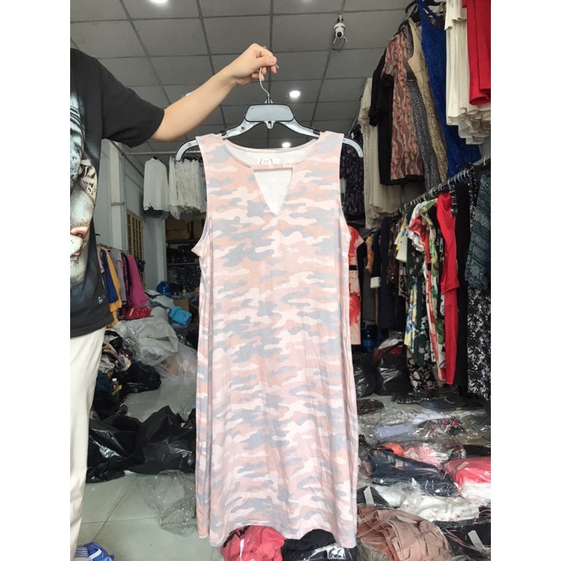 đầm thun chữ A vnxk
