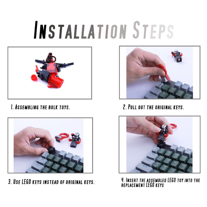 Bộ Phím Bấm Cơ Chơi Game Cherry MX Switches R4 ESC Màu Trắng / Xanh Lá / Đỏ / Xanh Dương / Vàng