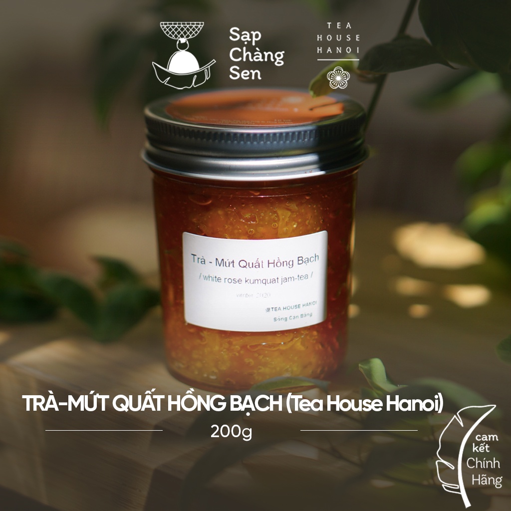 Trà - mứt quất hồng bạch (THH) - 200g