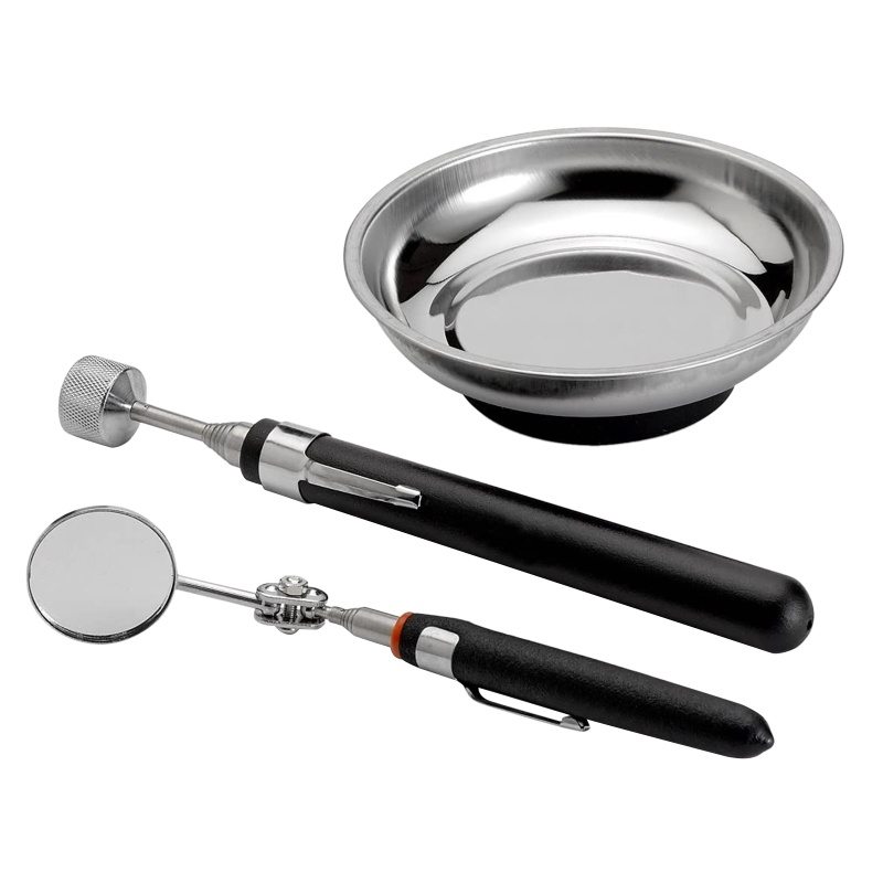 Bộ 3 Khay Và Dụng Cụ Pickup Từ Tính Bền Bỉ Tiện Dụng Cho Tàu Thuyền / Cắm Trại