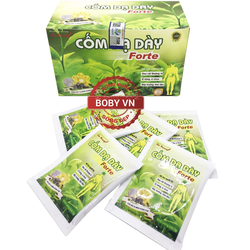 Cốm dạ dày Forte - Hỗ trợ người bị viêm loét dạ dày.