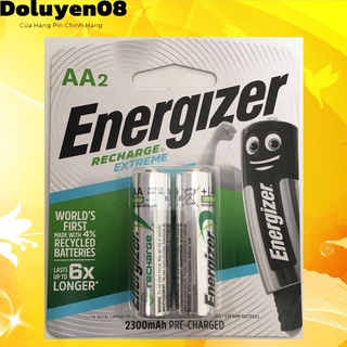 Pin sạc aa 2300mah 1.2v energizer nh15e-bp2 - vỉ 2 viên