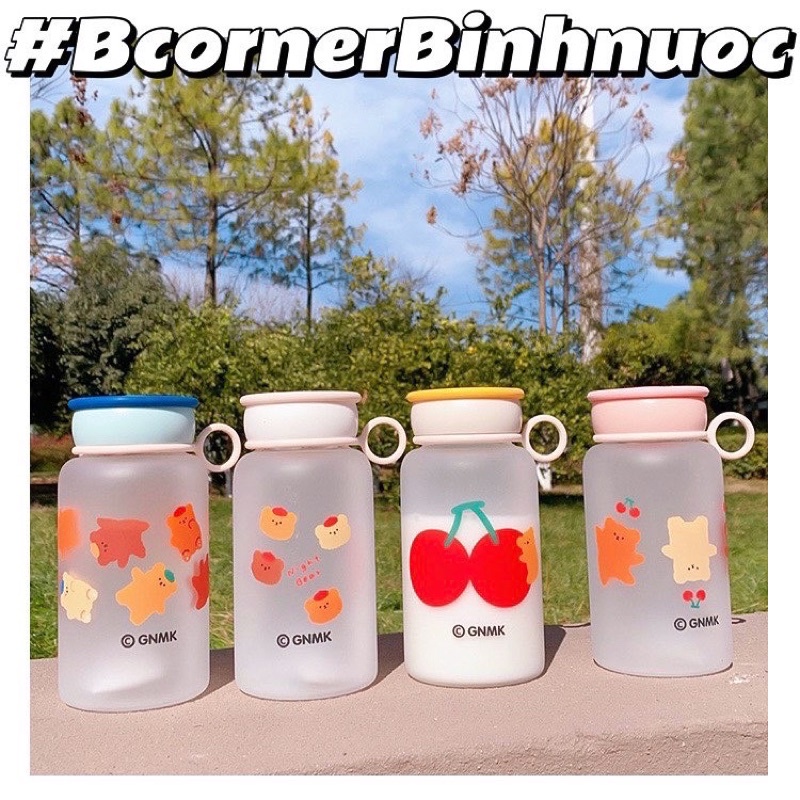 Bình Thuỷ Tinh Có Ray Lọc Quai - BINH1104