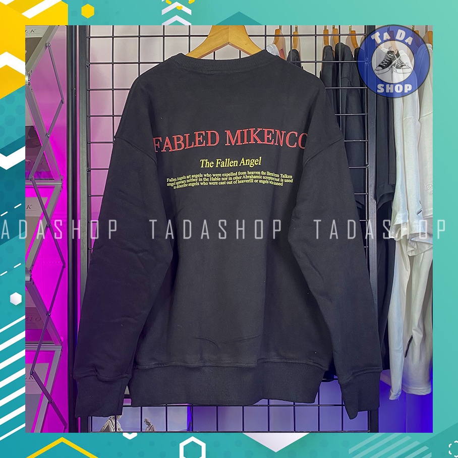 Áo Sweater Mikenco nỉ bông