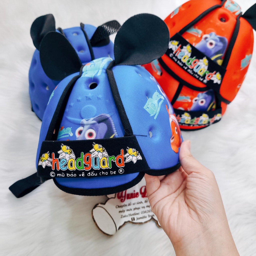 [Siêu nhẹ] Mũ bảo hiểm cho bé từ 7m