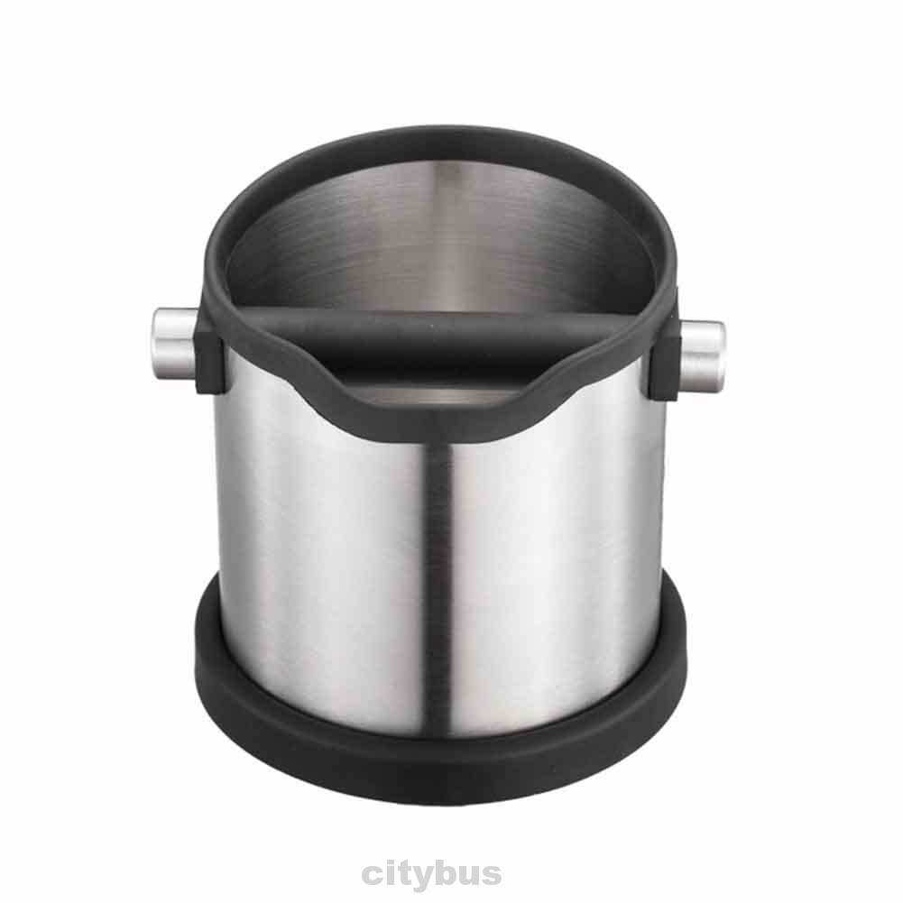 1800ml Home Restaurant Bar Kitchen Tool Large Capacity Detachable Stainless Steel Coffee Knock Box