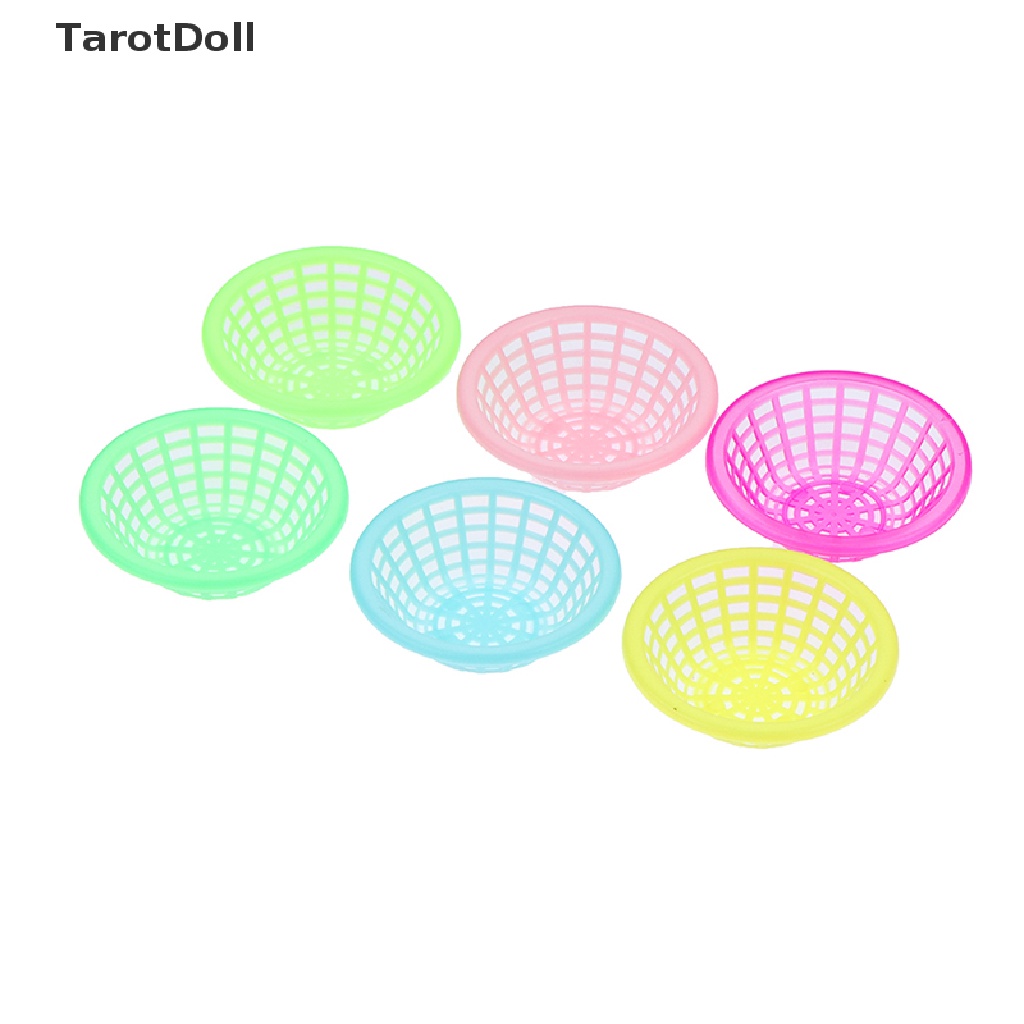 Bộ 3 Rổ Đựng Trái Cây / Rau Củ Mini Tỉ Lệ 1: 12 Trang Trí Nhà Búp Bê