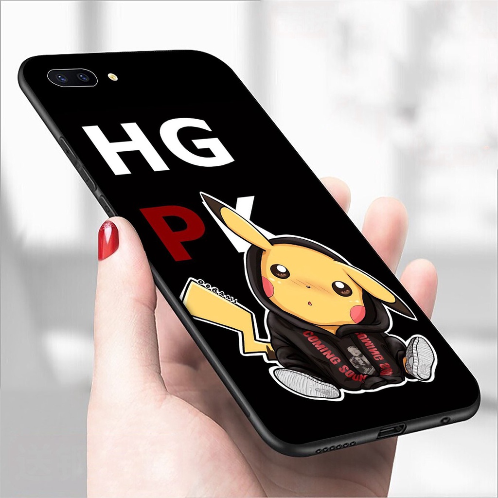 Ốp điện thoại silicone TPU mềm in hình Pikachu Pokemon dễ thương cho Xiaomi Redmi Note 9S 5 9 Pro Max 9A 9C