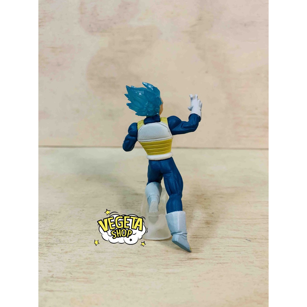 Mô hình Dragon Ball - Vegeta SSJ Blue - Gashapon HG - Chính hãng Bandai - Cao 9cm