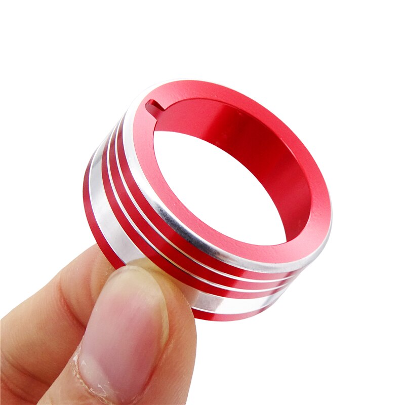 1 Chiếc Ô Tô Điều Hòa Điều Chỉnh Núm Công Tắc Vòng Viền Hợp Kim Nhôm Trang Trí Dành Cho Xe Đạp Peugeot 308 408 3008 2012-2015