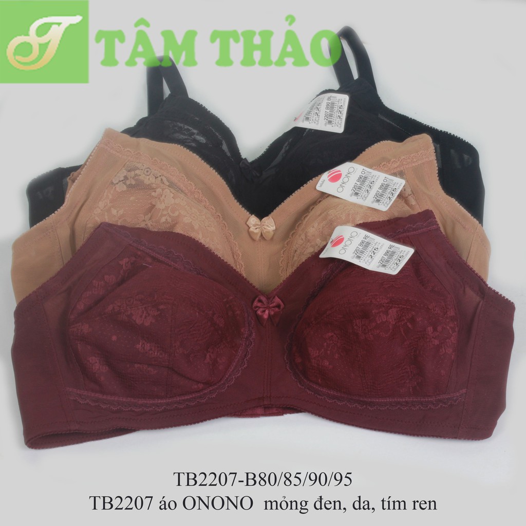 TB2207 -  áo lót Thái Lan ONONO mỏng ren