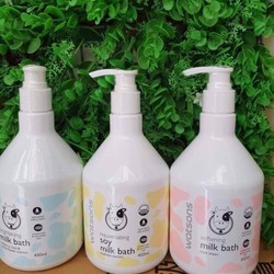 Sữa tắm Milk Bath Watsons 450ml