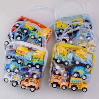 TÚI 6 Ô TÔ ĐỒ CHƠI CHẠY CÓT[ GIÁ CHUẨN SHOPEE ]