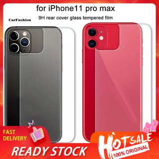 Miếng dán kính cường lực điện thoại bảo vệ phía sau cho iPhone 7 8 Plus XS Max 11 Pro Max