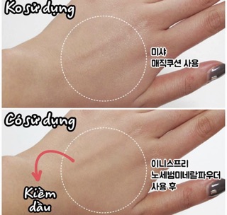 Phấn phủ bột kiềm dầu innisfree