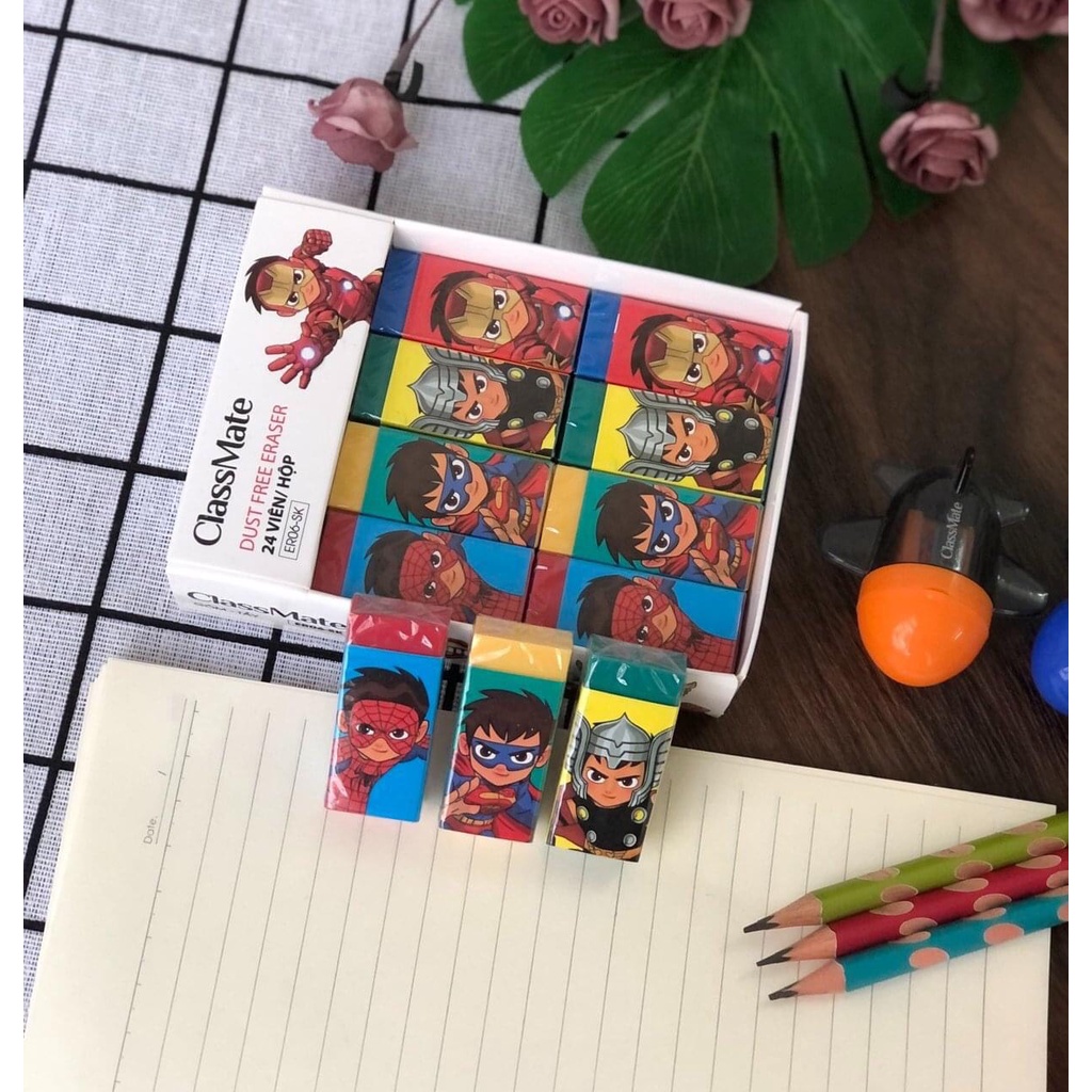 Gôm Tẩy Nano CLASSMATE Giúp Làm Sạch Vết Chì Nhanh Chóng, Tiện Dụng, An Toàn Cho Bé