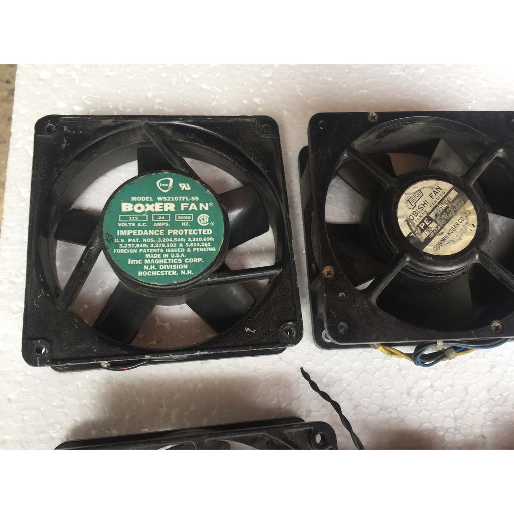 Quạt Fan 110V nhiều kích thước khác nhau Fan 8 (8x8Cm) Fan 10 (10x10Cm)