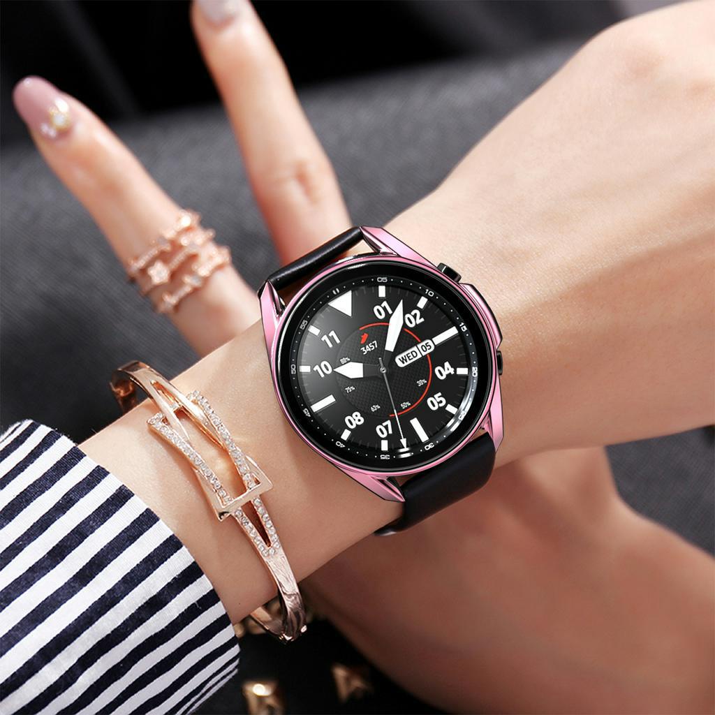 Jansin Ốp bảo vệ mặt đồng hồ thông minh từ TPU cho Samsung Galaxy Watch 6 Classic 5 Pro 43mm 47mm 45mm 42mm 46mm