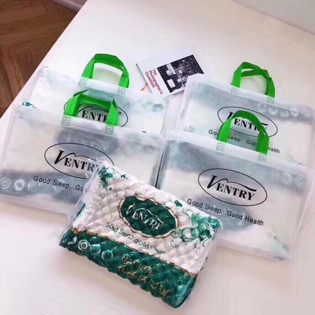 Gối cao su non cao cấp VENTRY siêu êm ái