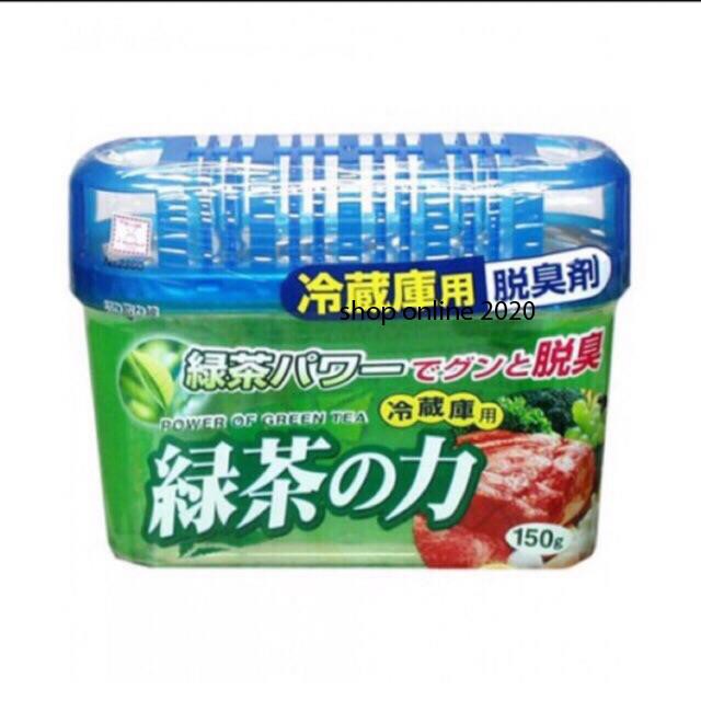 Hộp Khử Mùi Tủ Lạnh Hương Trà Xanh nội địa Nhật Bản
