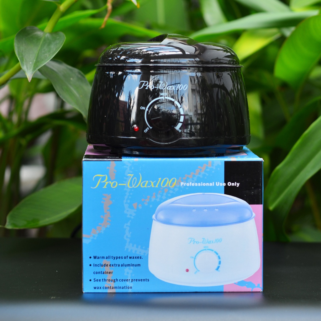 Nồi nấu sáp nóng chảy 💓Tặng kèm que lấy sáp 💓 Nồi đun sáp wax lông wax100