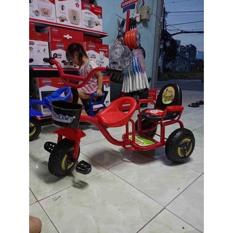 Xe đạp xích lô 2 chỗ ngồi