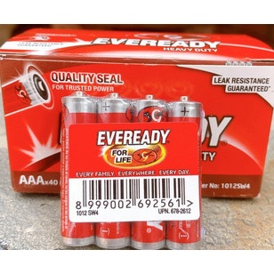 COMBO 4 VỈ Pin Eveready HD 1012 SW4 AAA