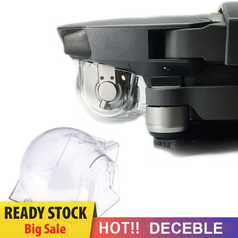 Deceble Gimbal Camera Cover with Transparent Lens Hood Protector for DJI Mavic Pro