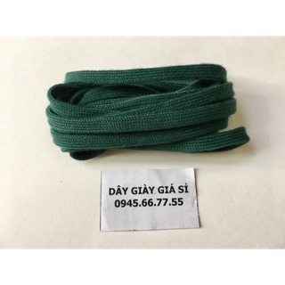 Dây giày màu xanh lá đậm