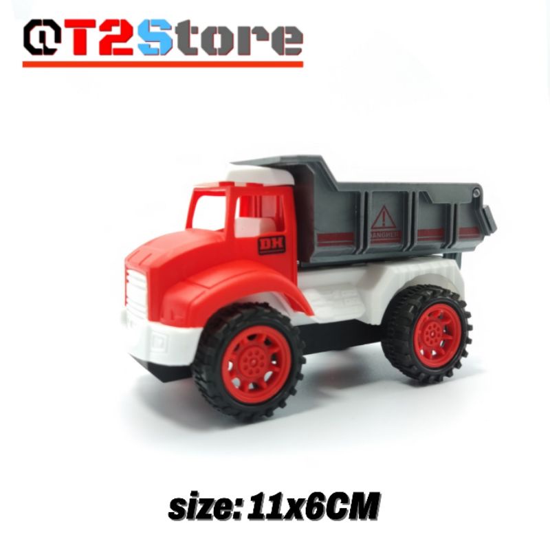 Xe ô tô đồ chơi, Túi 4 xe công trình nhiều màu sắc đẩy đà