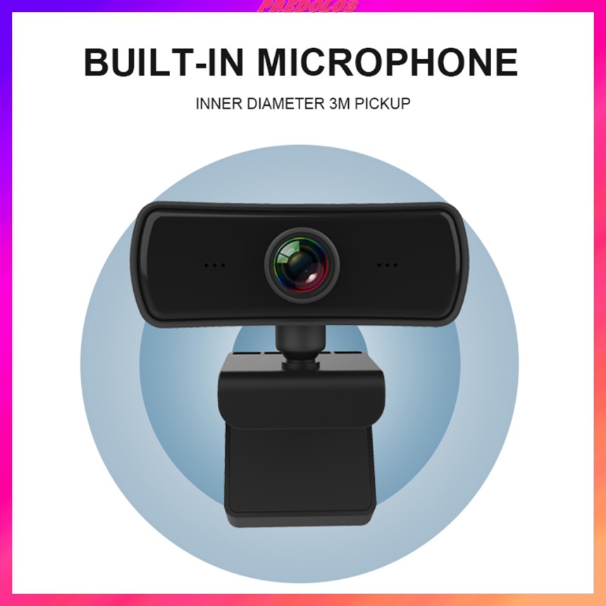 Webcam Kỹ Thuật Số 1440p Hd 4.0m Pixels Usb 2.0 Web Camera W / Mic