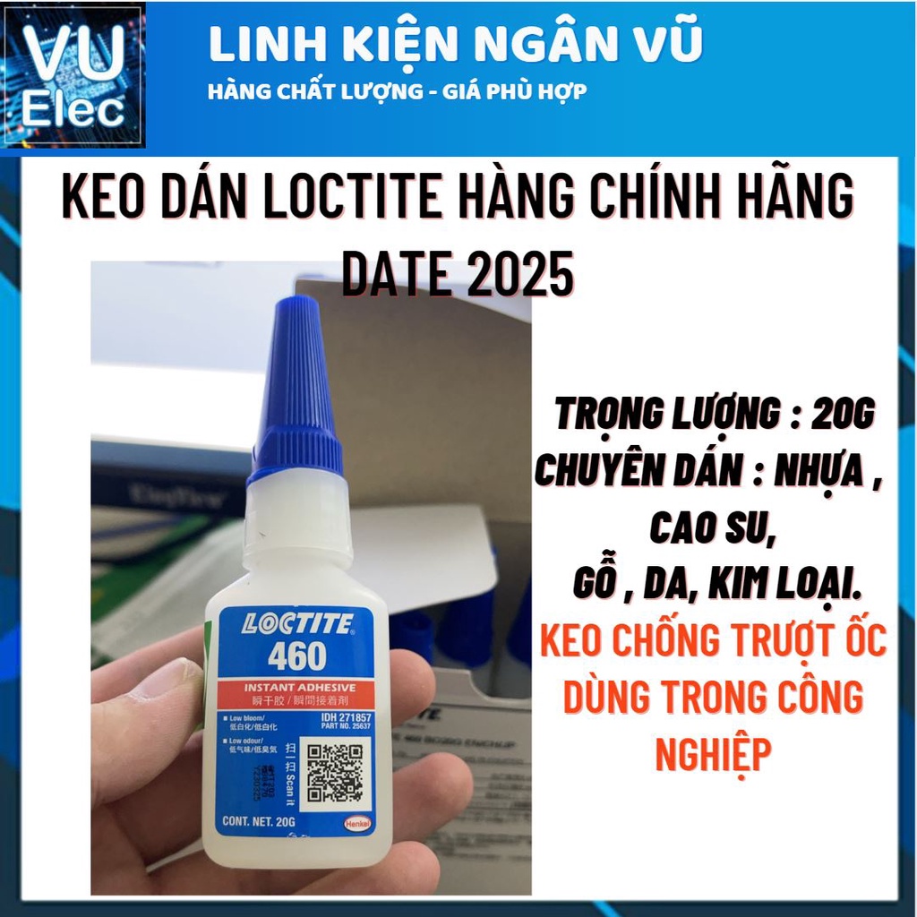 Keo dán nhanh Loctite 460 - 20g