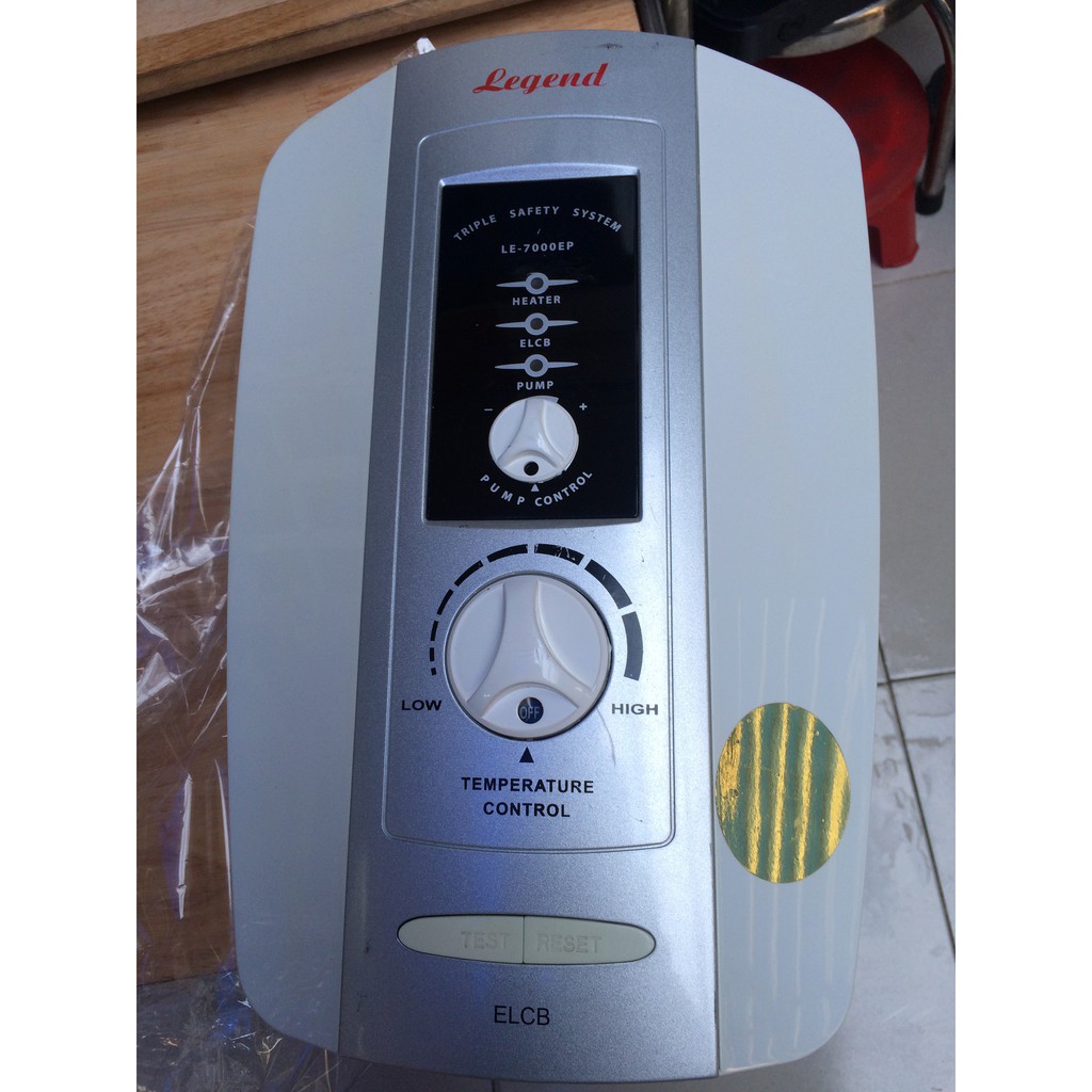 MÁY TẮM NƯỚC NÓNG LEGEND CÓ BƠM