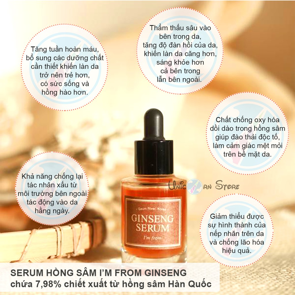 Serum Hồng Sâm I’m From Ginseng Serum 30ml