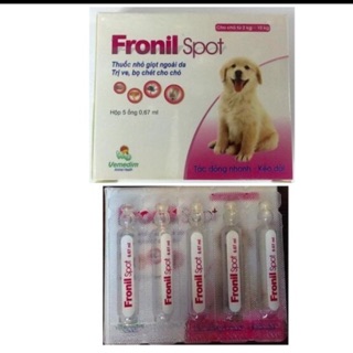 Thuốc diệt ve rận bọ chét Fronil spot