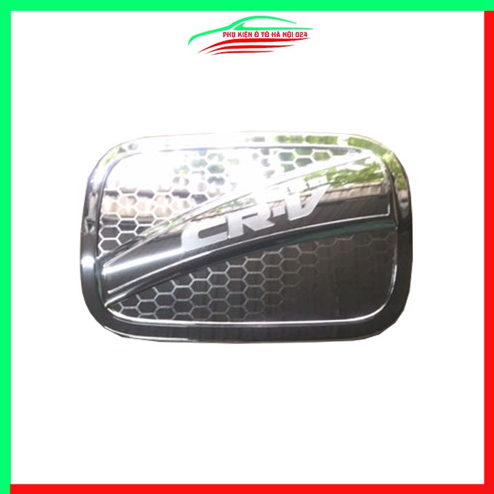 Ốp nắp xăng Honda CR-V 2018-2023 mạ crom bảo vệ chống trầy trang trí ô tô
