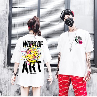 áo thun tay lỡ , form rộng unisex dành cho Nam Nữ Thiết kế độc lạ