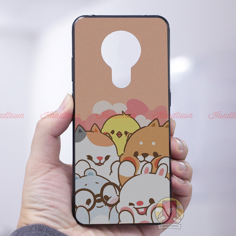 Ốp Lưng TPU Silicon Nokia 3.4 nokia3.4 case Nhựa Dẻo Đen Viền Bóng Lưng Nhám In Hình Nhiều Mẫu Phần A
