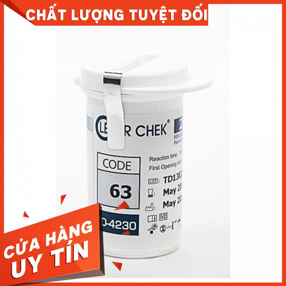 Máy đo đường huyết Clever chek tặng kèm 25 que thử