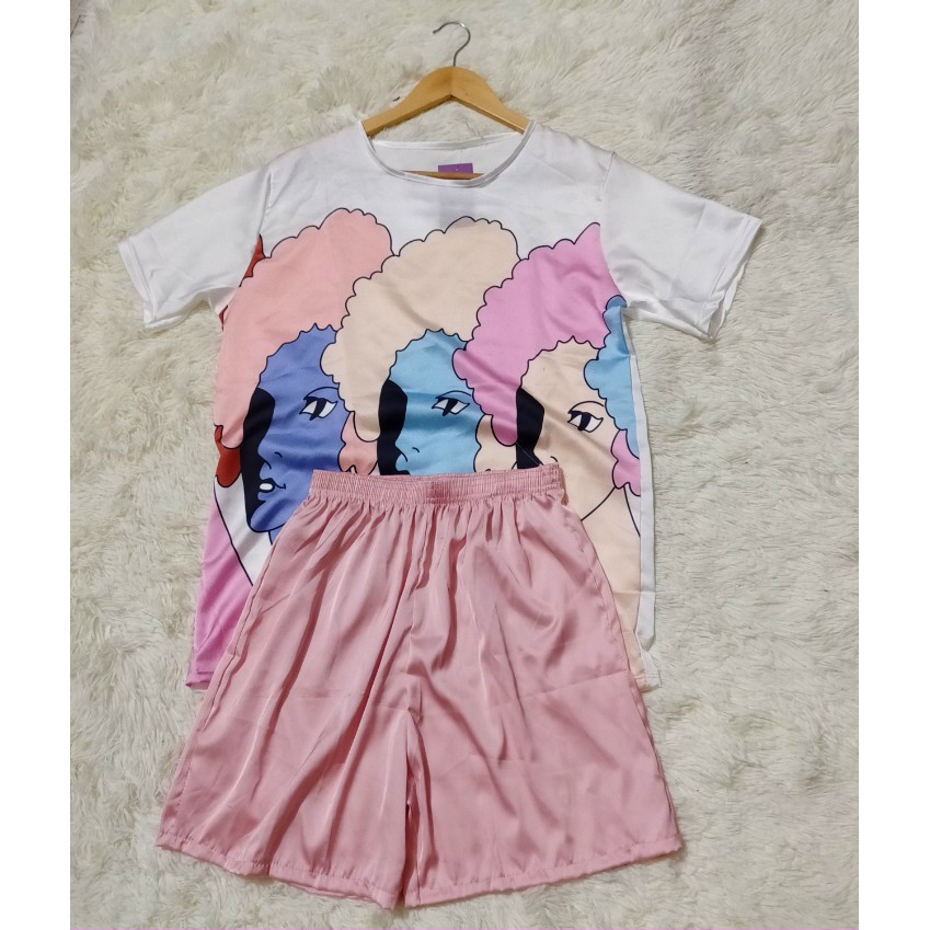 ⚡ SIÊU HÓT ⚡ Bộ Mặc Nhà, Đồ Ngủ Nữ Chất Lụa Satin Cá Tính Phong Cách Hàn Quốc Hàng Hót 2023