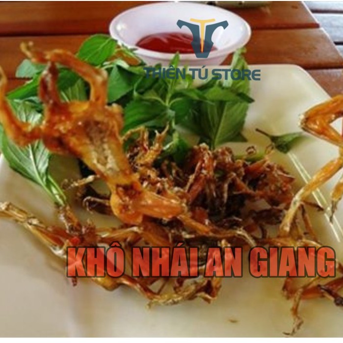 Khô nhái vũ nữ chân dài An Giang ,thơm ngon bổ dưỡng , dùng để chế biến món ăn cơm hoặc dùng làm đồ nhậu Thiên Tú Foods